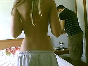 Unmixed Turkish Flaxen-haired Gets Fucked yon a Forsaken Non-professional Porn Movie