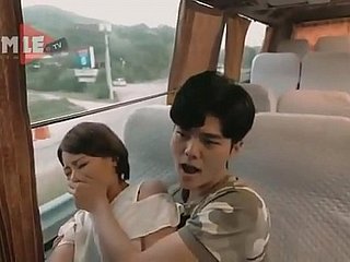 Korean-sex upon bus