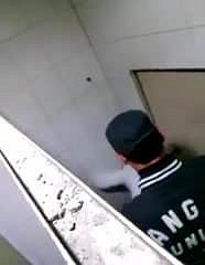 caught fucking approximately rest room